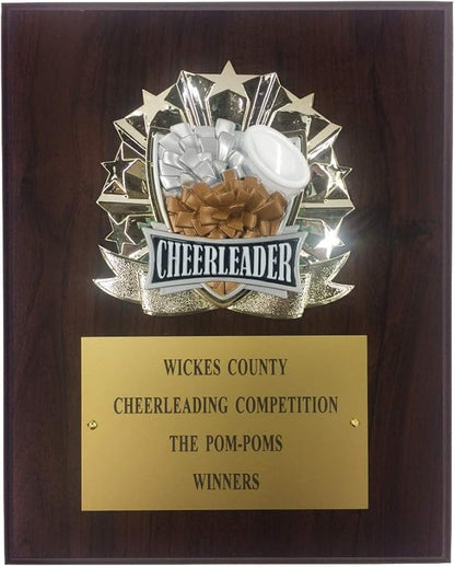 8"x10" Sport Plaque Award
