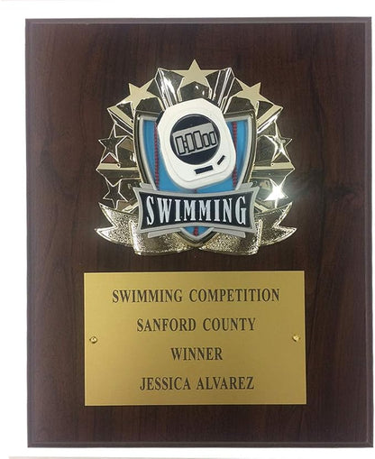 8"x10" Sport Plaque Award