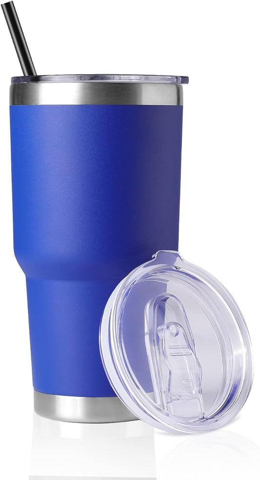 30 oz Tumbler with Lid and Straw