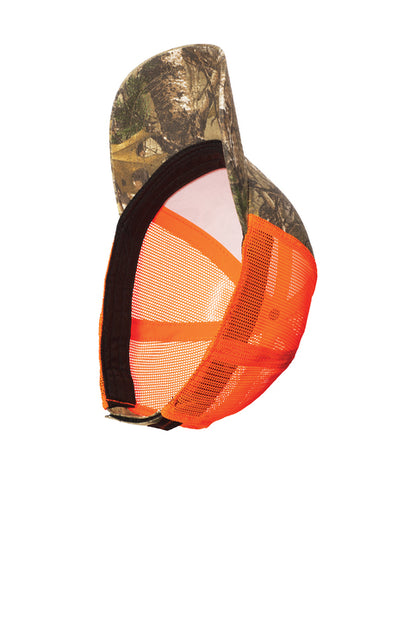 C930 Port Authority® Structured Camouflage Mesh Back Cap