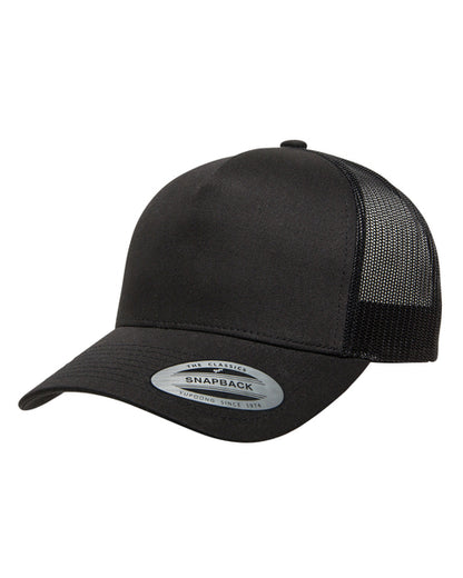 Yupoong 6506 Adult 5-Panel Retro Trucker Cap