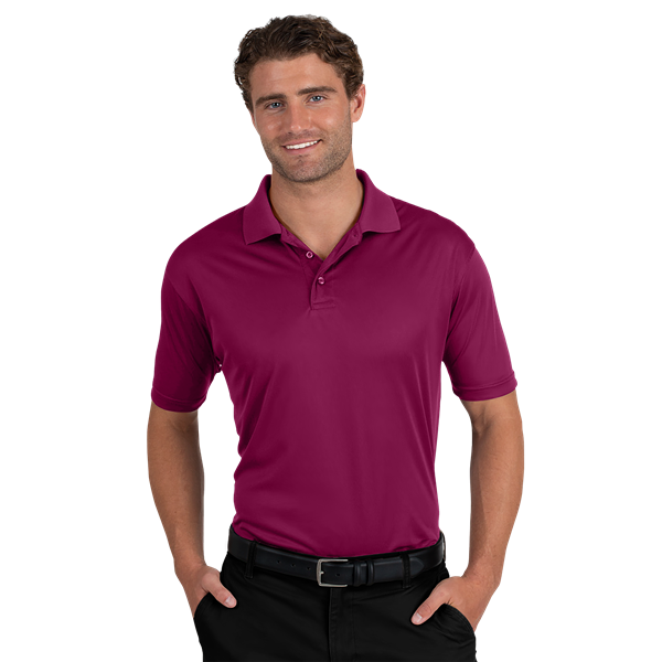 BG7300 Men's Titan Value Wicking S/S Polo