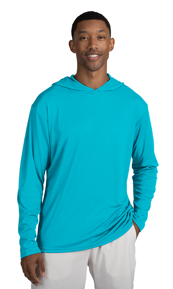 BG7310 Adult Long Sleeve Hooded Tee