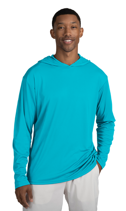 BG7310 Adult Long Sleeve Hooded Tee