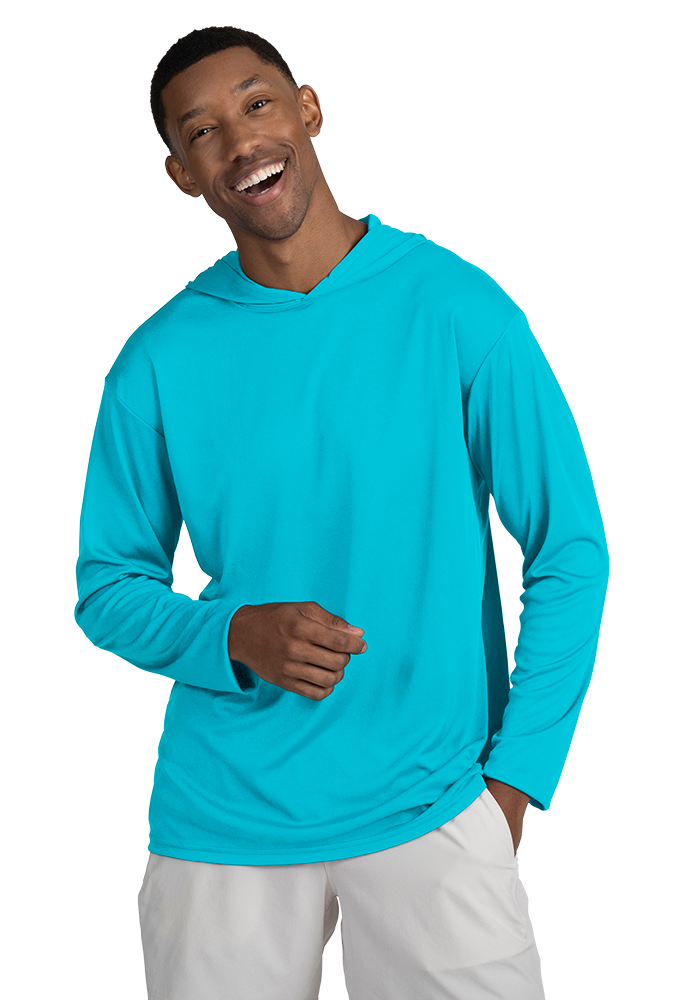 BG7310 Adult Long Sleeve Hooded Tee