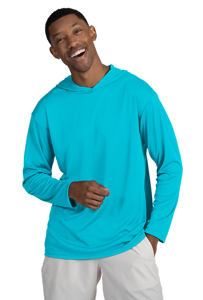 BG7310 Adult Long Sleeve Hooded Tee