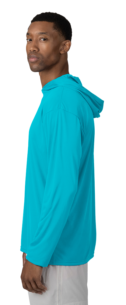 BG7310 Adult Long Sleeve Hooded Tee