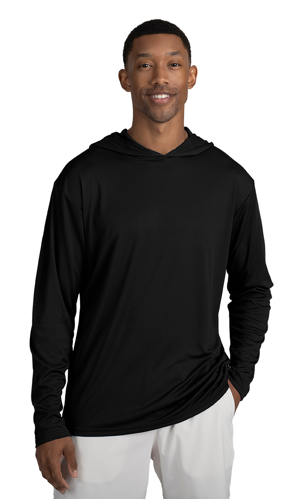 BG7310 Adult Long Sleeve Hooded Tee