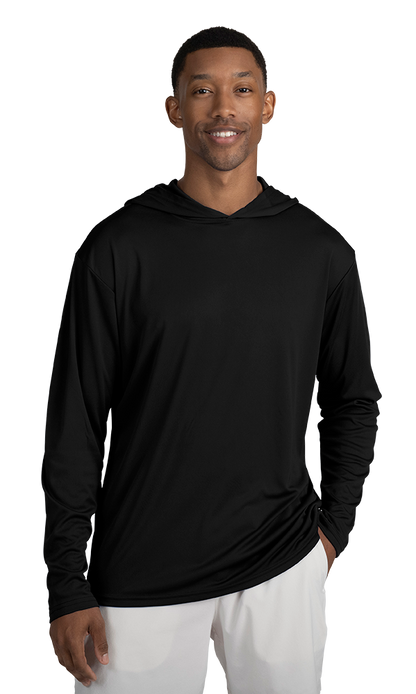 BG7310 Adult Long Sleeve Hooded Tee