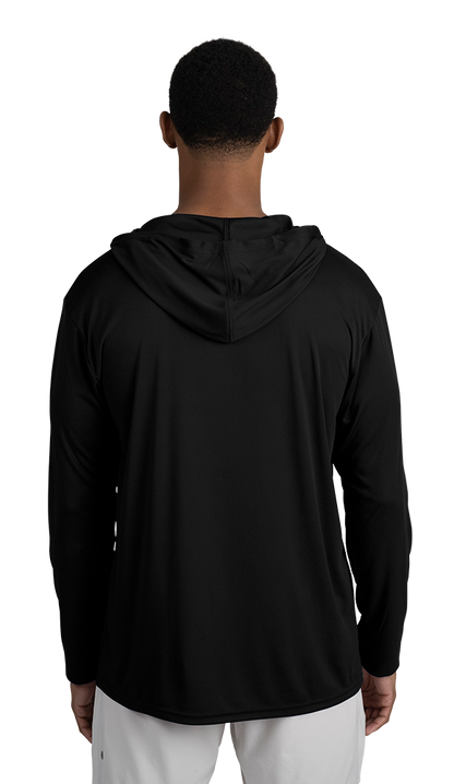 BG7310 Adult Long Sleeve Hooded Tee
