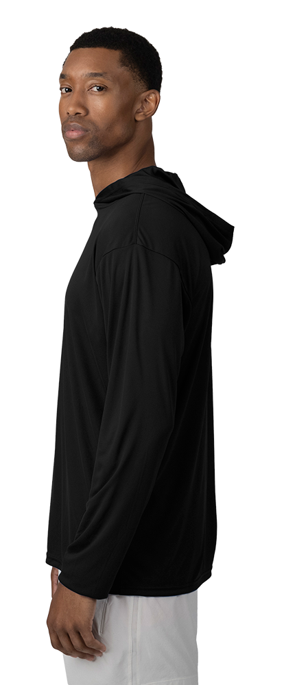 BG7310 Adult Long Sleeve Hooded Tee