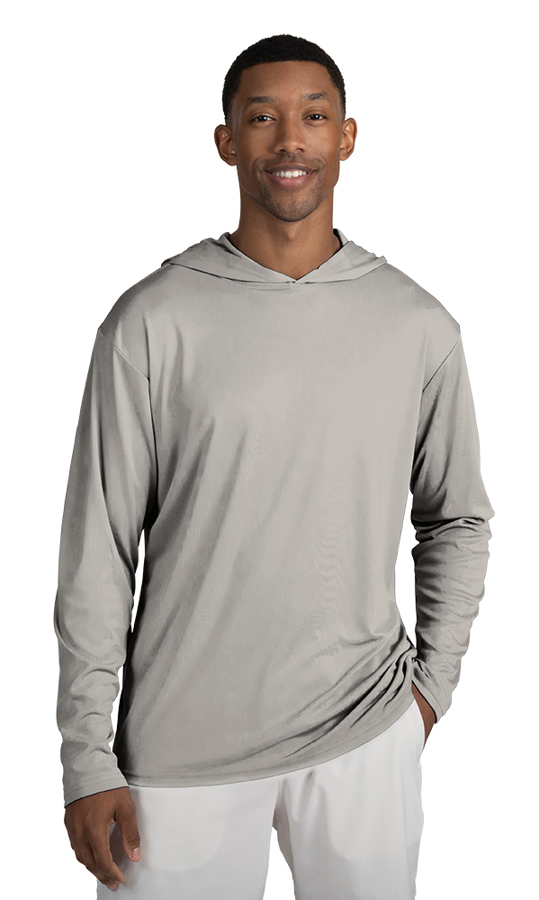 BG7310 Adult Long Sleeve Hooded Tee
