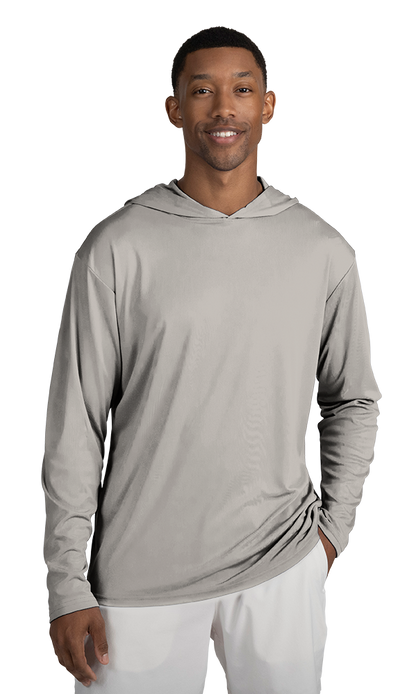 BG7310 Adult Long Sleeve Hooded Tee