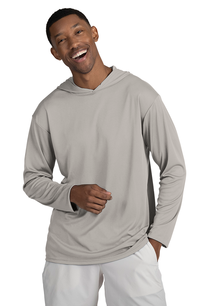 BG7310 Adult Long Sleeve Hooded Tee
