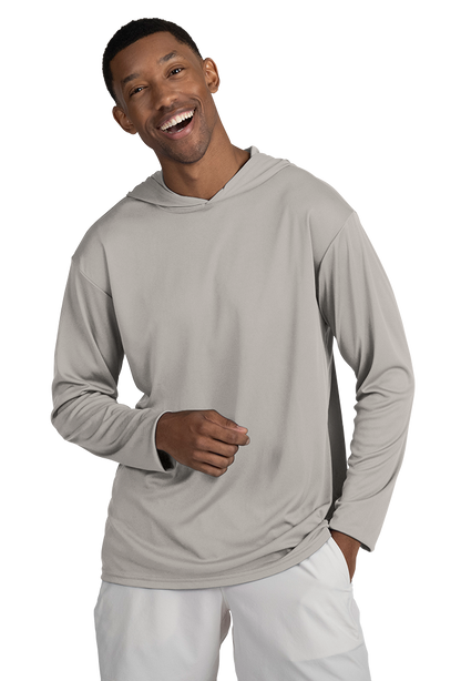 BG7310 Adult Long Sleeve Hooded Tee