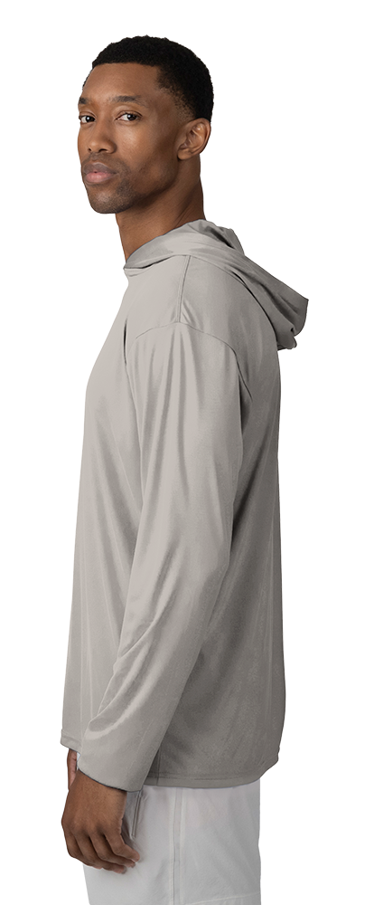 BG7310 Adult Long Sleeve Hooded Tee