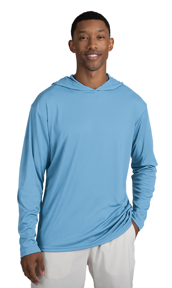 BG7310 Adult Long Sleeve Hooded Tee