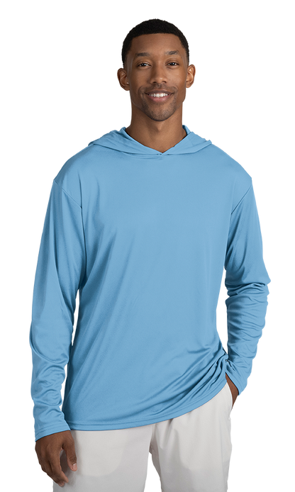 BG7310 Adult Long Sleeve Hooded Tee