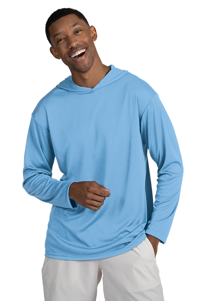 BG7310 Adult Long Sleeve Hooded Tee