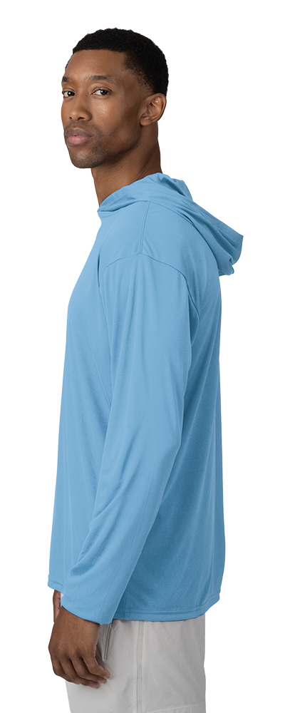 BG7310 Adult Long Sleeve Hooded Tee