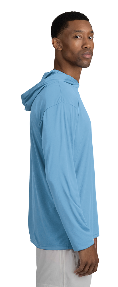 BG7310 Adult Long Sleeve Hooded Tee