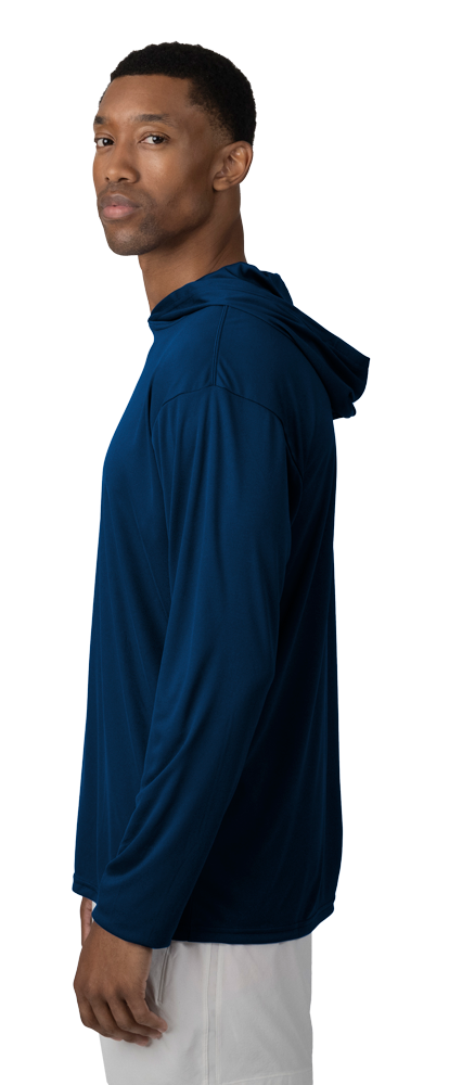BG7310 Adult Long Sleeve Hooded Tee