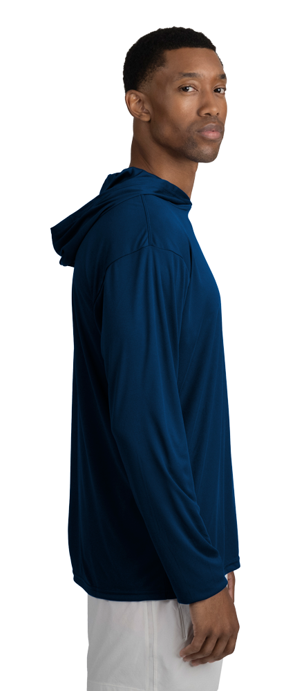 BG7310 Adult Long Sleeve Hooded Tee