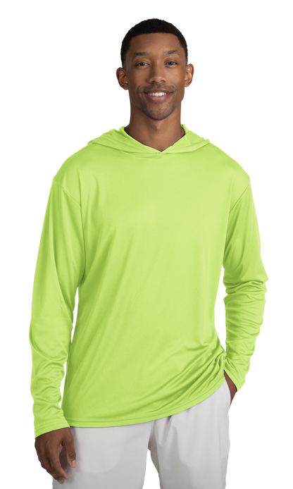 BG7310 Adult Long Sleeve Hooded Tee