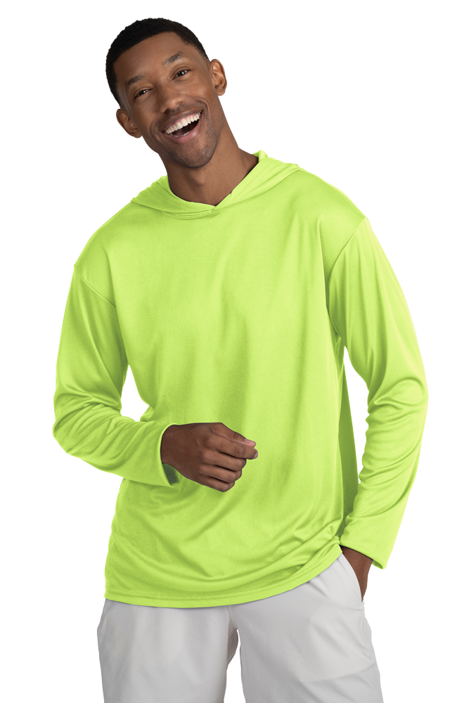 BG7310 Adult Long Sleeve Hooded Tee