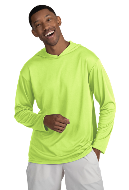 BG7310 Adult Long Sleeve Hooded Tee