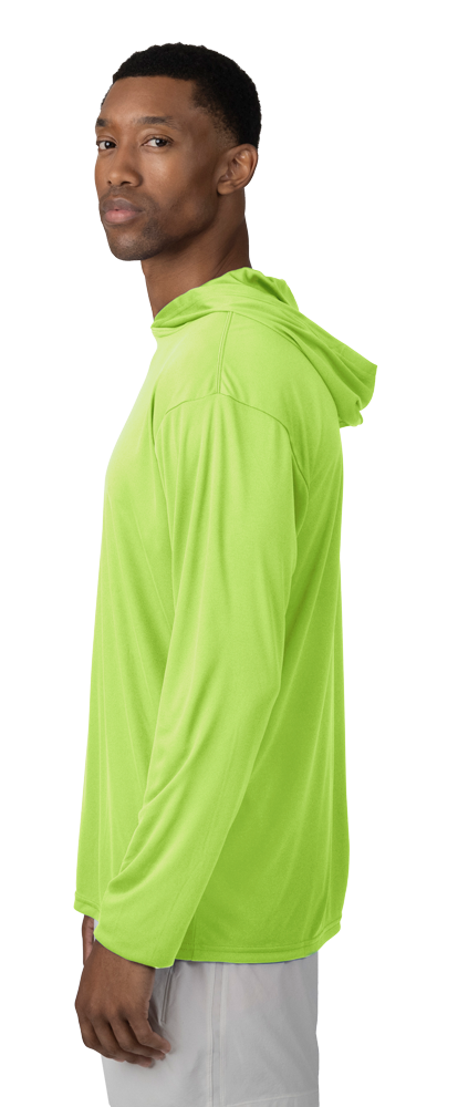 BG7310 Adult Long Sleeve Hooded Tee