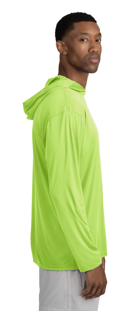 BG7310 Adult Long Sleeve Hooded Tee