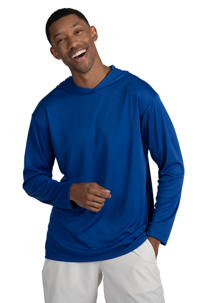 BG7310 Adult Long Sleeve Hooded Tee