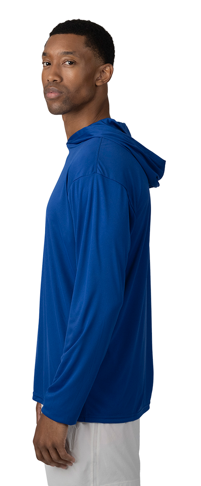 BG7310 Adult Long Sleeve Hooded Tee