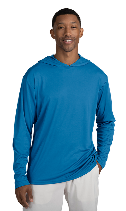 BG7310 Adult Long Sleeve Hooded Tee