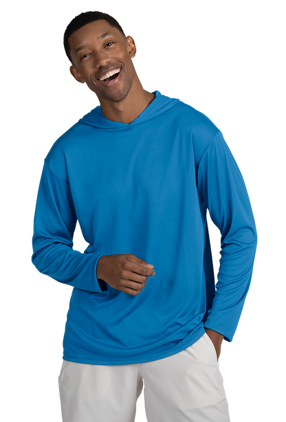 BG7310 Adult Long Sleeve Hooded Tee