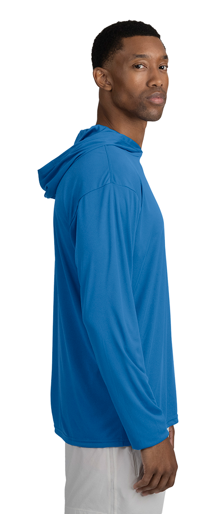 BG7310 Adult Long Sleeve Hooded Tee