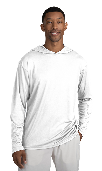 BG7310 Adult Long Sleeve Hooded Tee