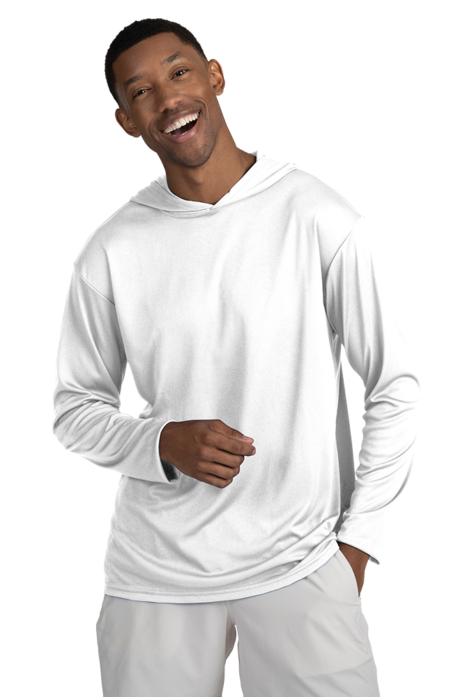 BG7310 Adult Long Sleeve Hooded Tee