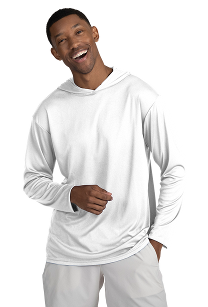 BG7310 Adult Long Sleeve Hooded Tee