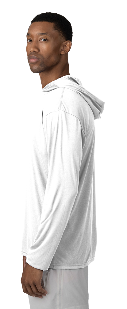 BG7310 Adult Long Sleeve Hooded Tee