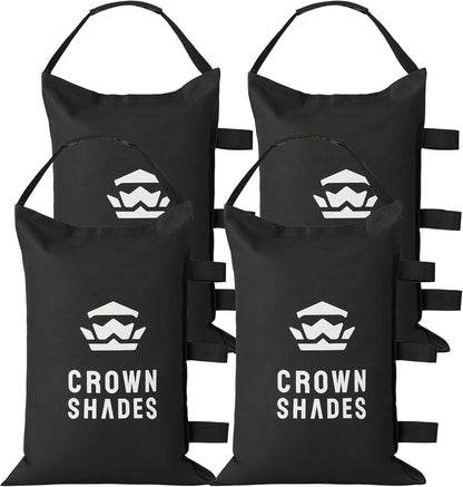 Tent Canopy Weight Sand Bags for Canopy Legs (120 LBS) 4 Empty sandbags