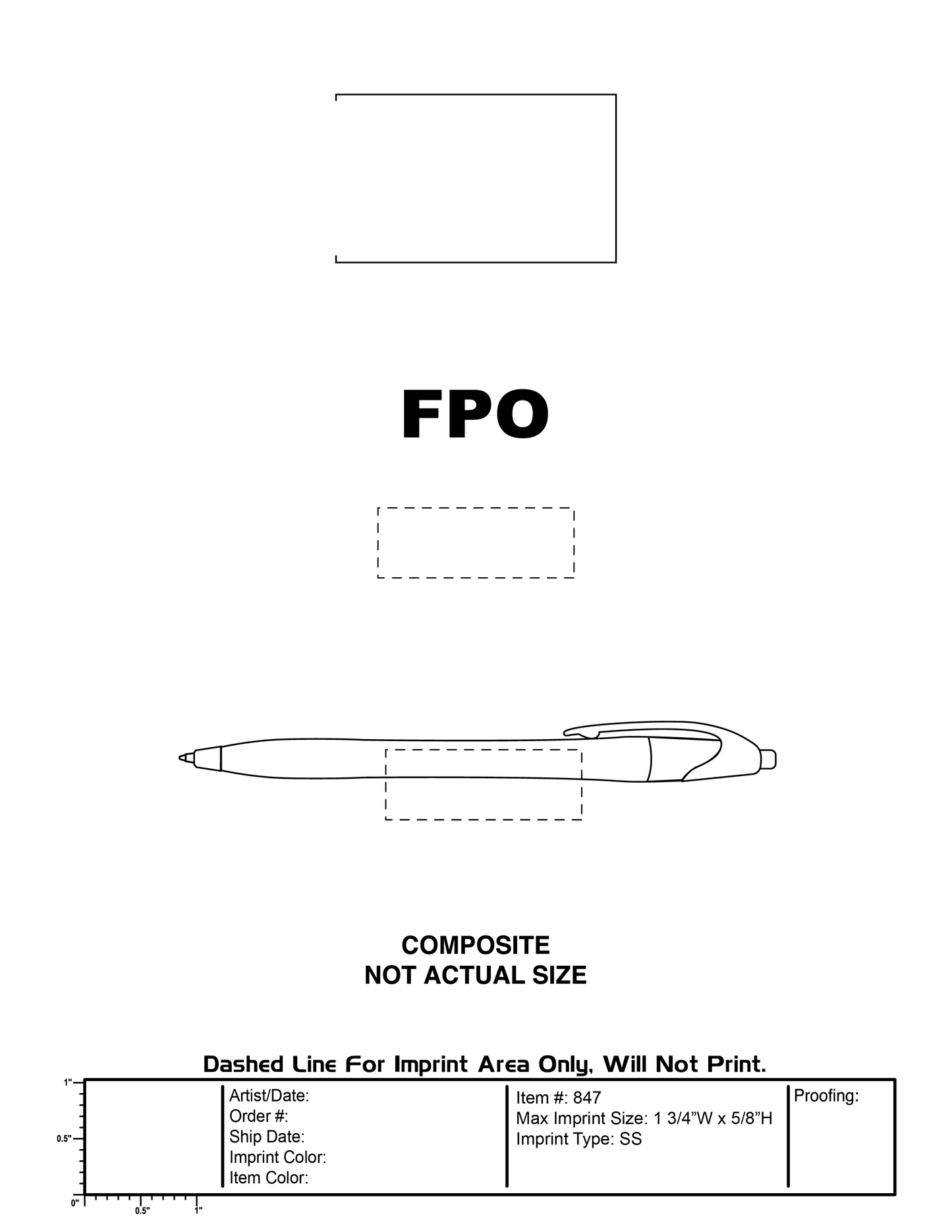 Dart Pen - Promotional Pens