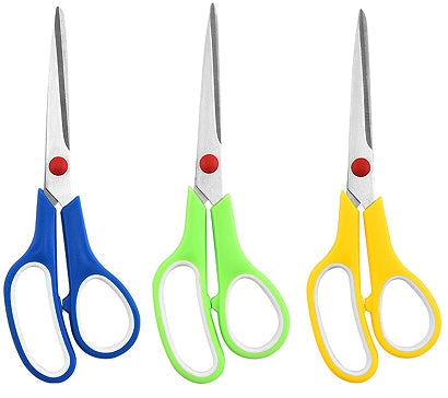 8" Scissors with 1 Color Imprint - AVA