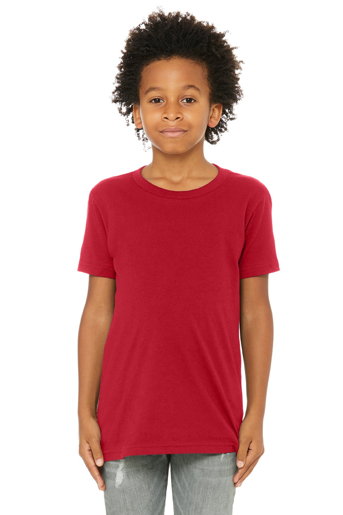 Bella + Canvas 3001Y Youth Jersey T-Shirt