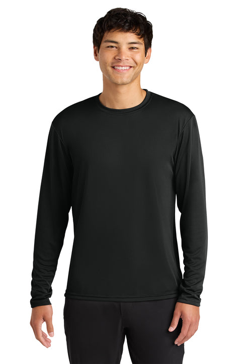 A4 N3165 Cooling Performance Long Sleeve Tee - Black