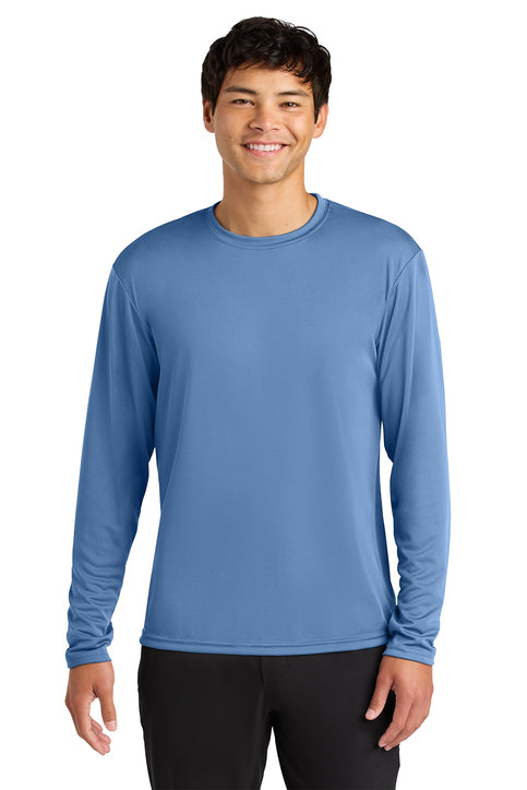 A4 N3165 Cooling Performance Long Sleeve Tee - Light Blue