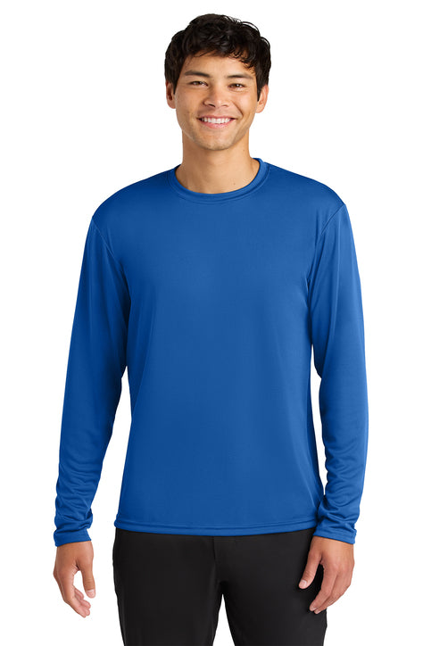 A4 N3165 Cooling Performance Long Sleeve Tee - Royal