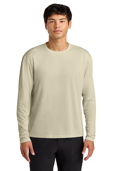 A4 N3165 Cooling Performance Long Sleeve Tee - Sand