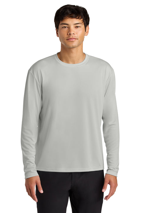 A4 N3165 Cooling Performance Long Sleeve Tee - Silver